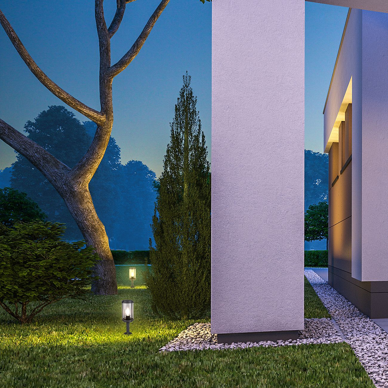 Уличный наземный светильник Escada 30003 30003G/03