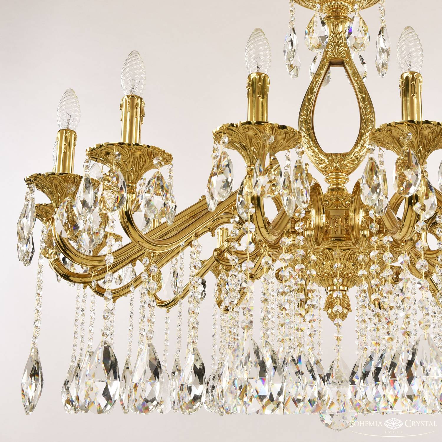 Подвесная хрустальная люстра 7202 Bohemia 72302/16/360 A G