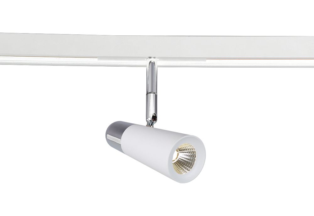 Трековый светильник Crystal Lux Space CLT 0.33 006 12W WH-CH 4000K Трековый светильник Crystal Lux Space CLT 0.33 006 12W WH-CH 4000K