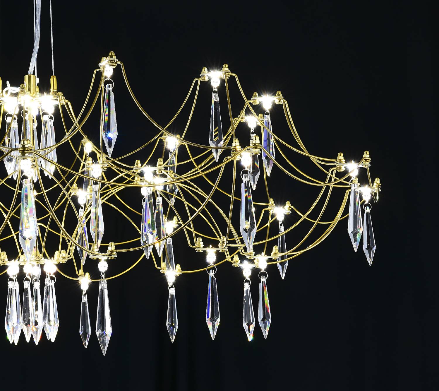 Подвесная люстра MyFar Ersilia MR2663-60P-76AP