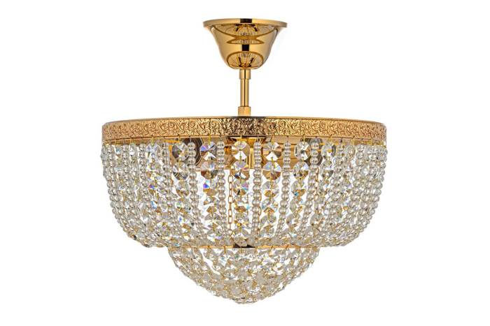 Потолочная хрустальная люстра Arti Lampadari Favola Favola E 1.3.30.502 G