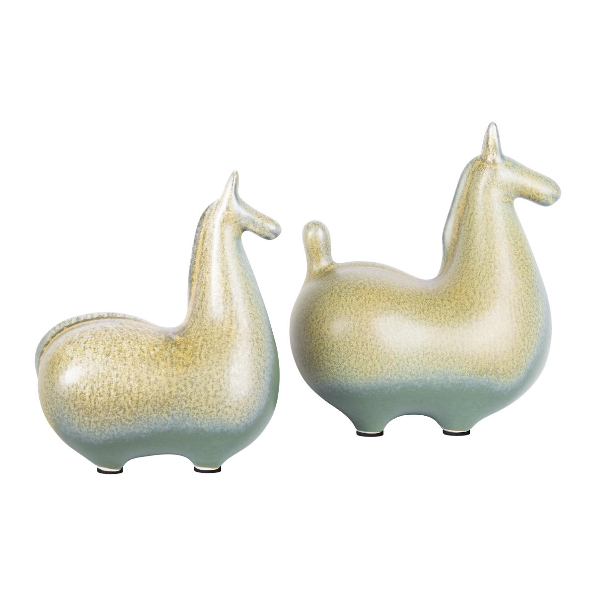 Статуэтка (2 штуки) Loft It Horse 10283 Green (2 pcs)