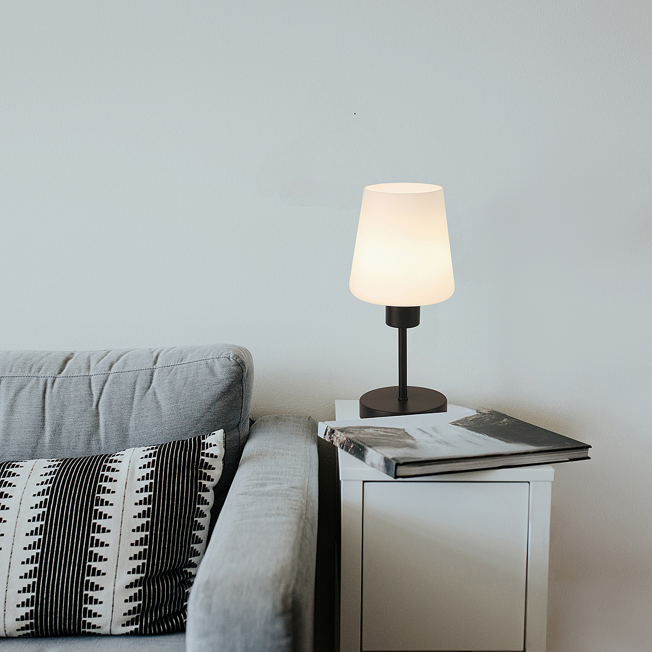 Настольная лампа Escada Clarity 120004/1T E27*60W Black ES0002707