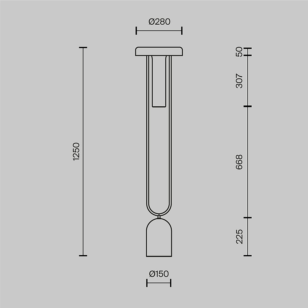 Торшер Maytoni Ikebana MOD463FL-L24BS3K