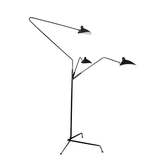 Торшер Delight Collection Floor lamp TF8505-3 black Торшер Delight Collection Floor lamp TF8505-3 black