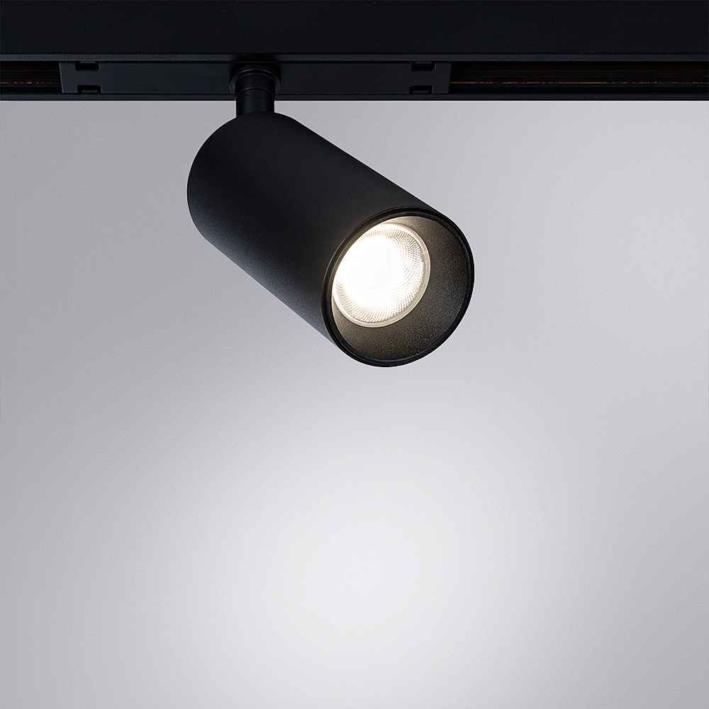 Трековый светильник Arte Lamp Optima A7260PL-1BK Трековый светильник Arte Lamp Optima A7260PL-1BK