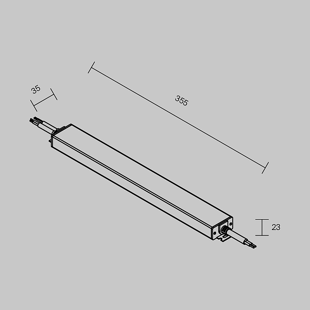 Драйвер для LED ленты Maytoni Источники напряжения 24В 822014