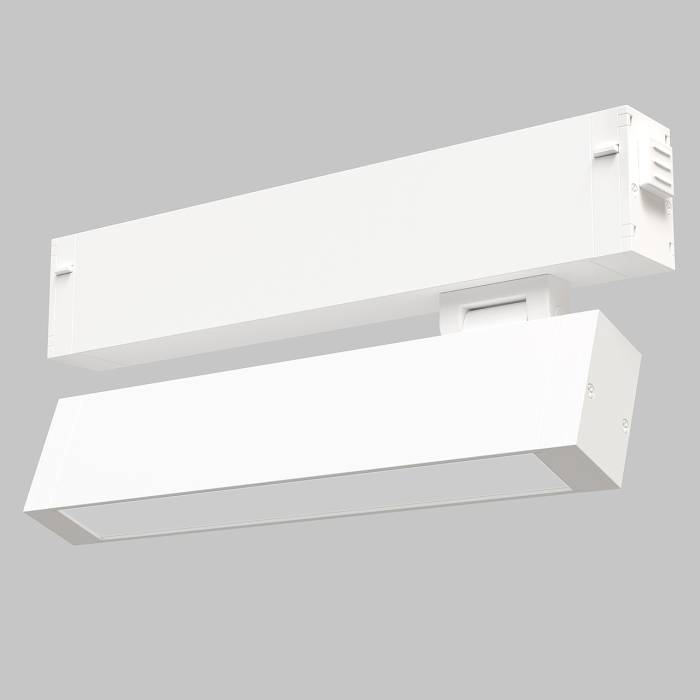 Светильник SMART рассеянного света поворотный для трековой системы SMART LINE 220В, 9Вт, Белый IL.0050.6001-9-WH