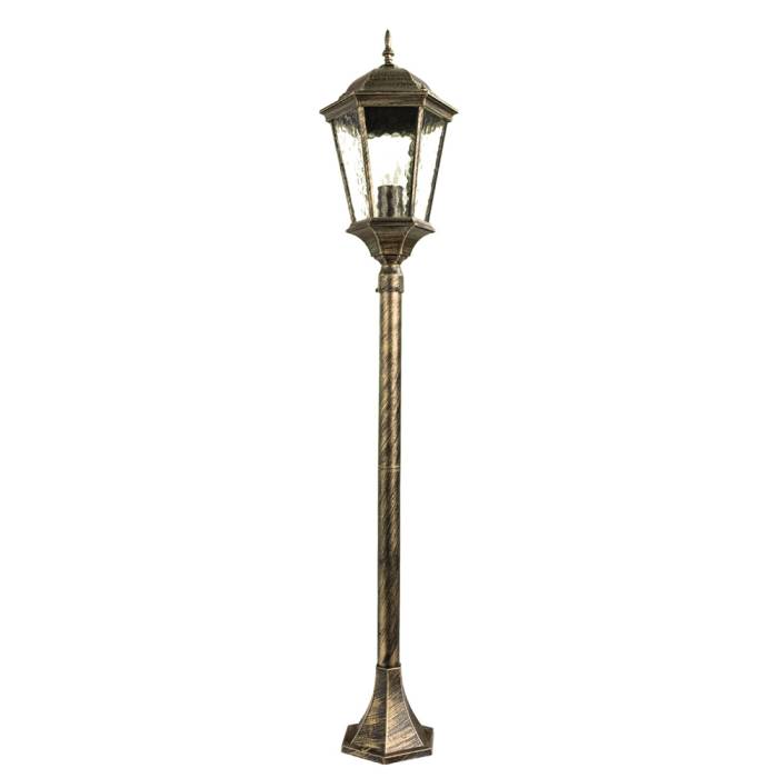 Столб фонарный уличный Arte Lamp GENOVA A1206PA-1BN