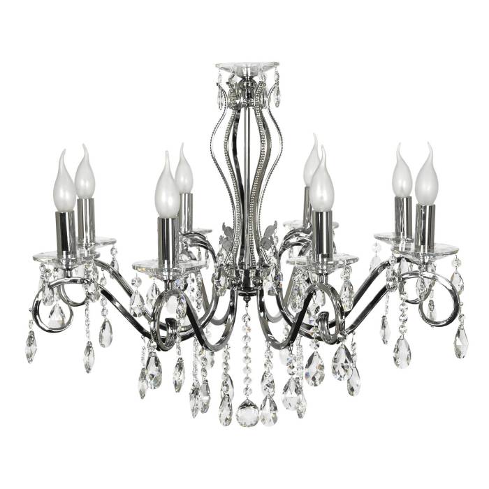 Подвесная хрустальная люстра Vesuvio Arti Lampadari Vesuvio E 1.1.8.601 N