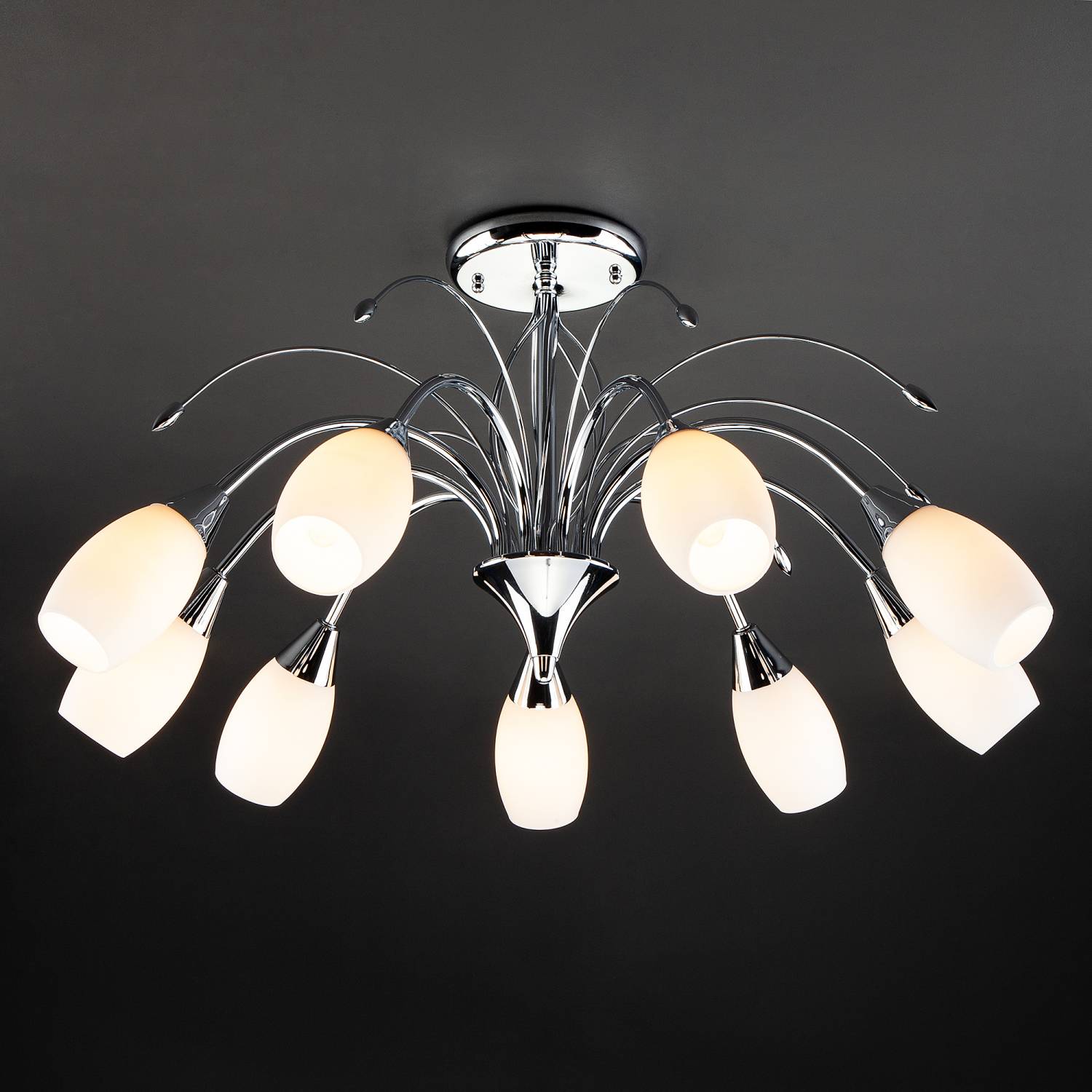 Потолочная люстра Eurosvet Ginevra 22080/9 хром