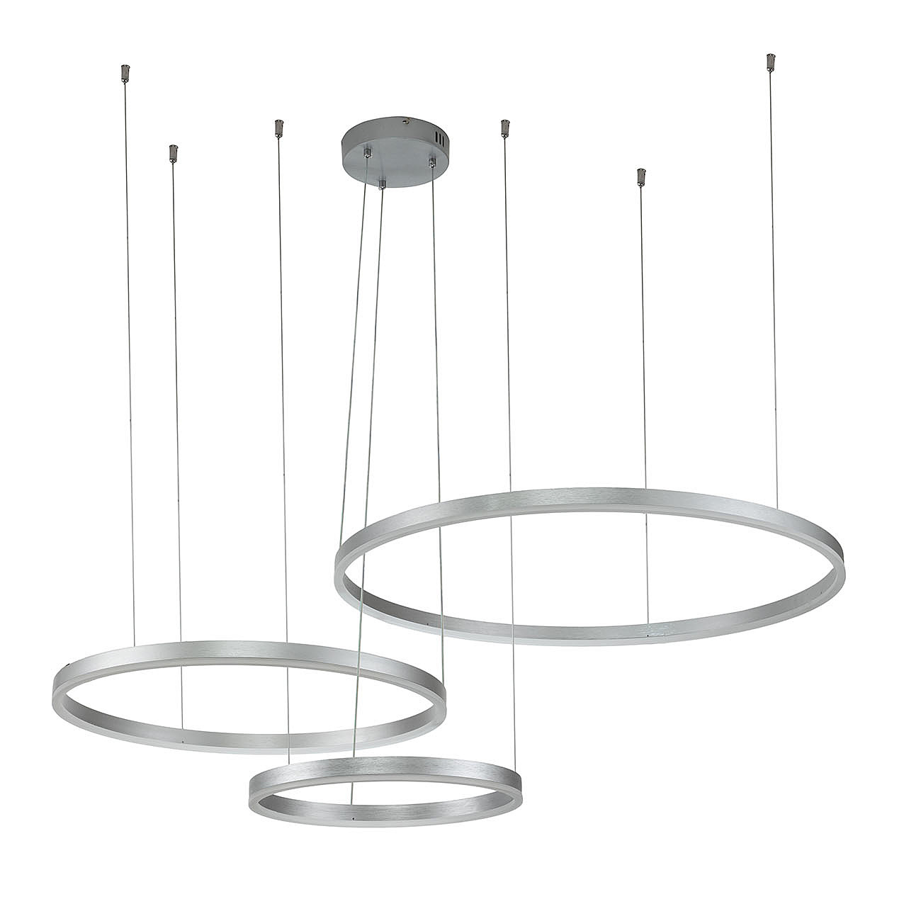 Подвесная люстра Indigo Galass 14001/3P Silver V000014L