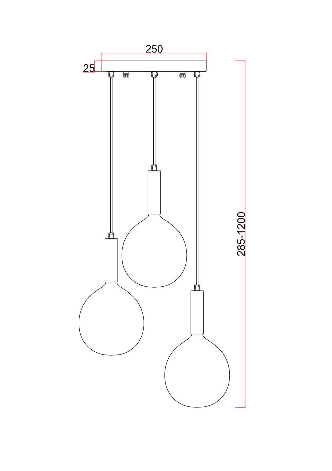 Светильник подвесной Freya Sway FR5269PL-03BZ1