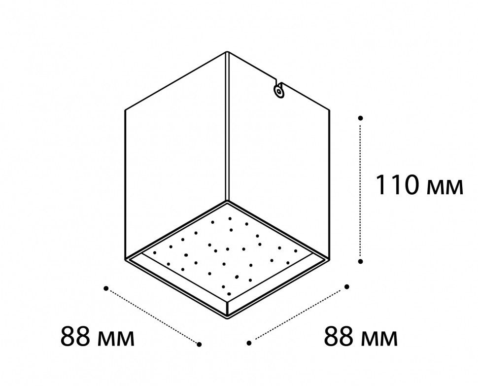 Накладной светильник Italline Arisa DL 3028 white 3000K