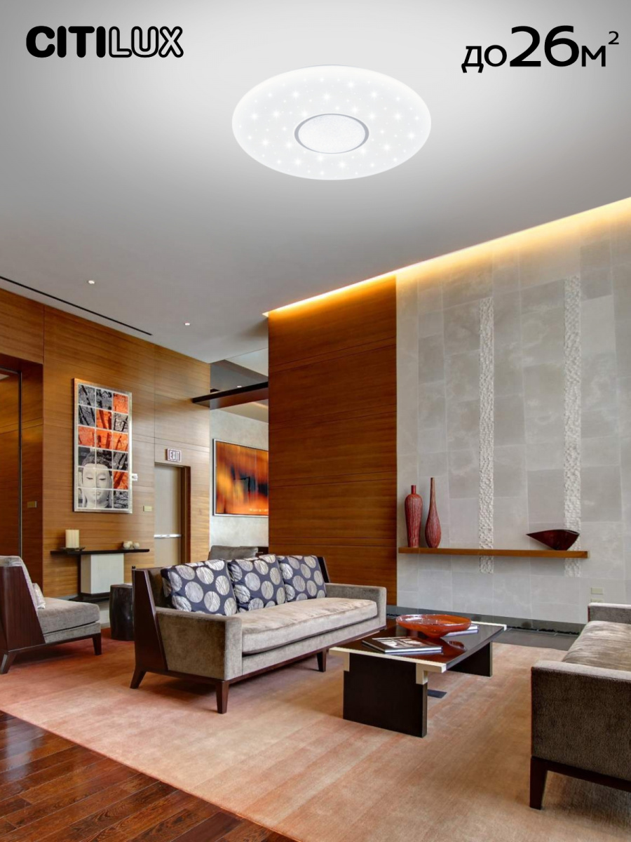 Светильник потолочный Citilux Санта CL723900G