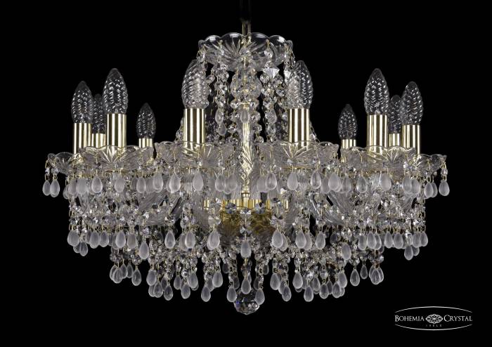 Подвесная хрустальная люстра 1410 Bohemia 1410/12/195 G V0300