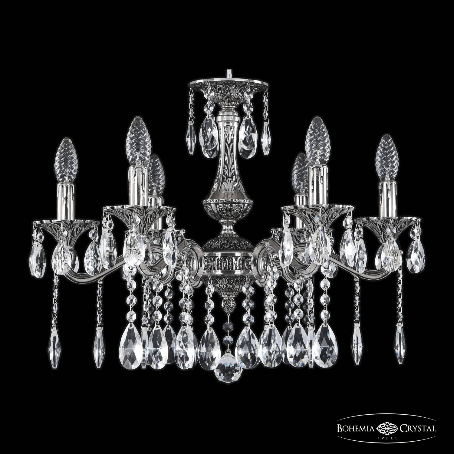 Подвесная хрустальная люстра 7202 Bohemia 72102/6/175 A NB
