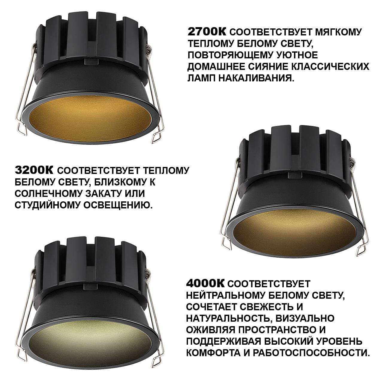 Встраиваемый светильник Novotech Solis 359860