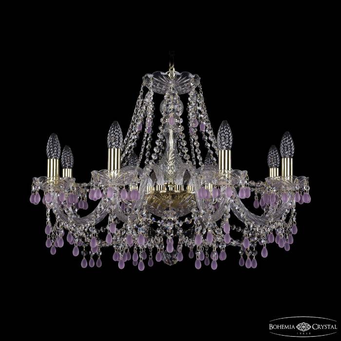 Подвесная хрустальная люстра 1410 Bohemia 1410/8/240 G V7010