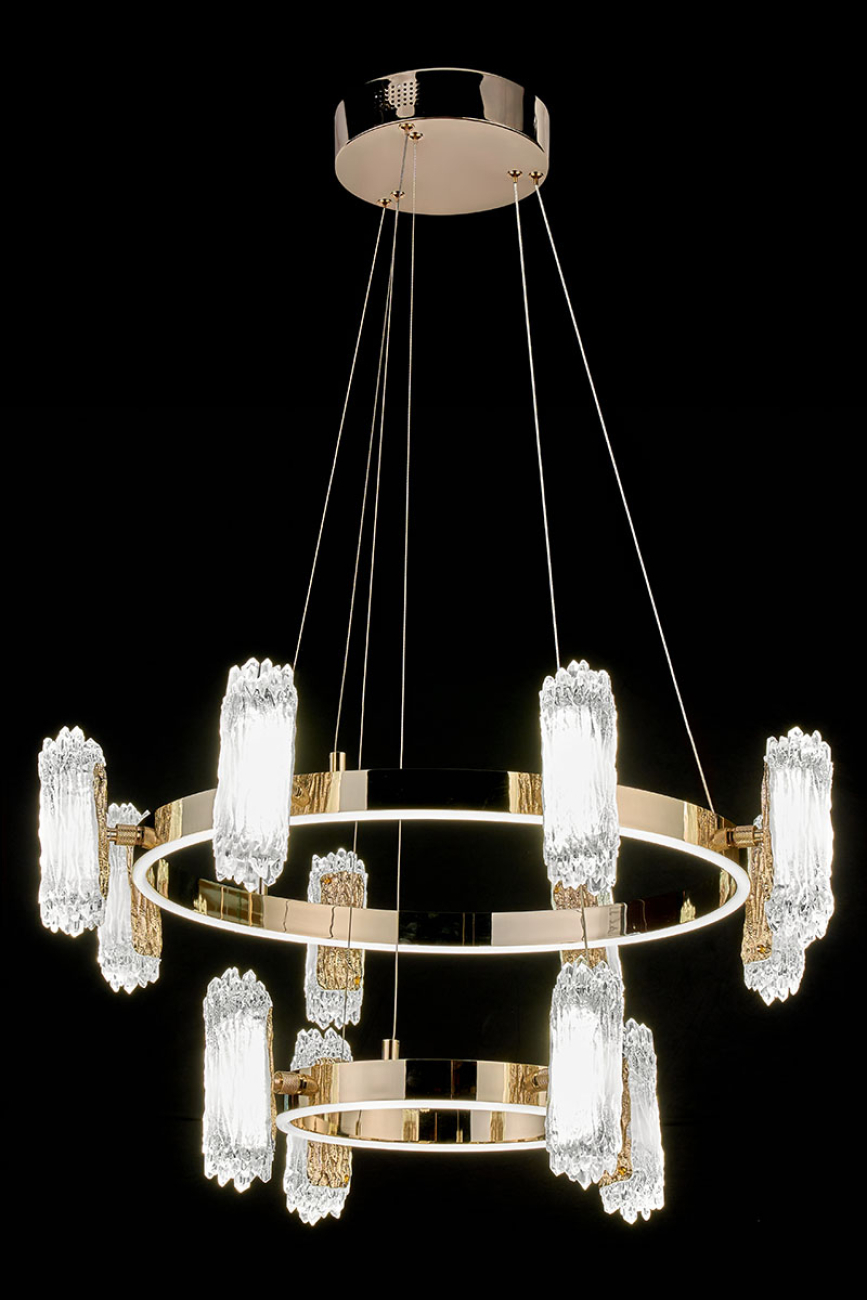 Подвесная люстра LEON Elizabeth LE7912/8+4 Gold