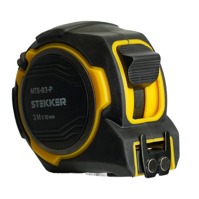 Рулетка, 3 м х 16 мм, Stekker MTS-83-P 50209