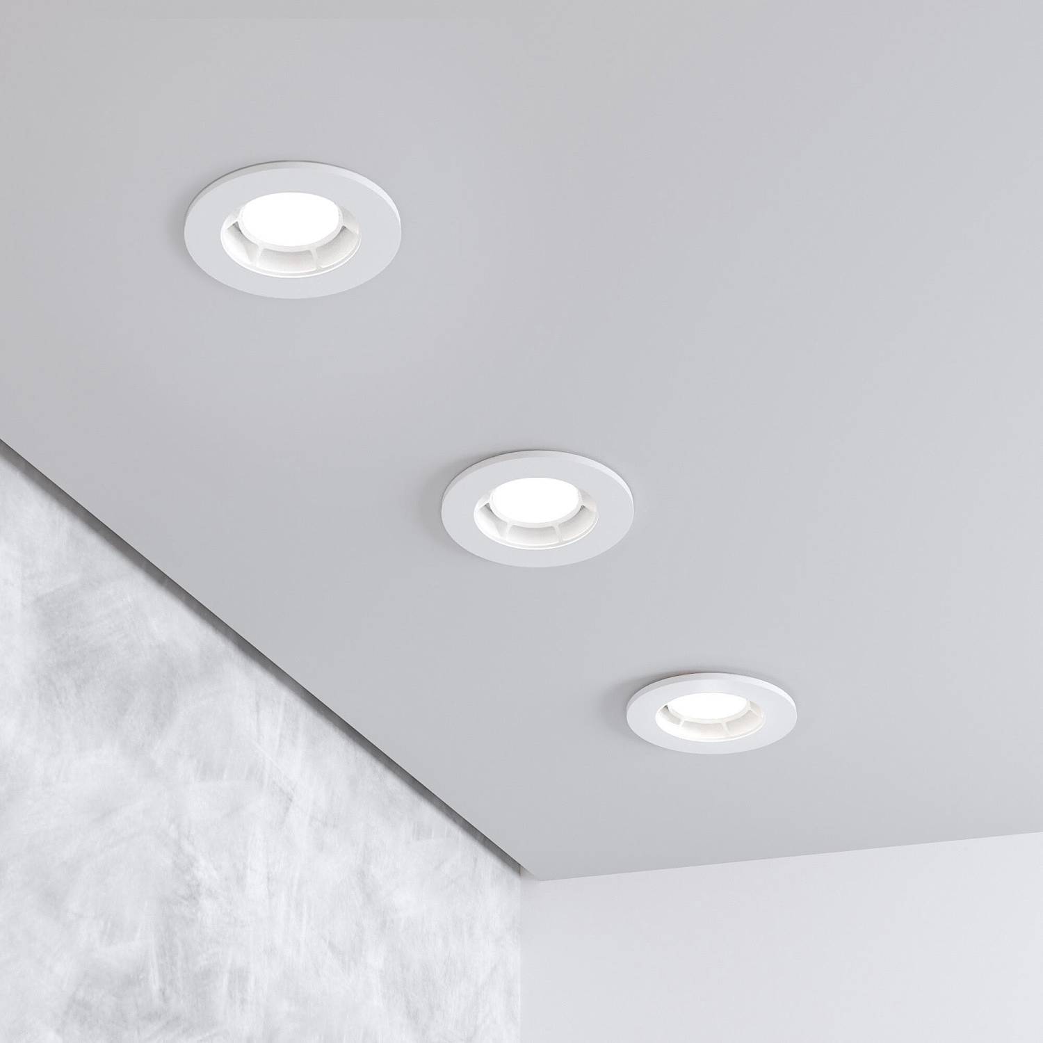 Встраиваемый светильник Elektrostandard Asimo 25009/01 GU10 белый