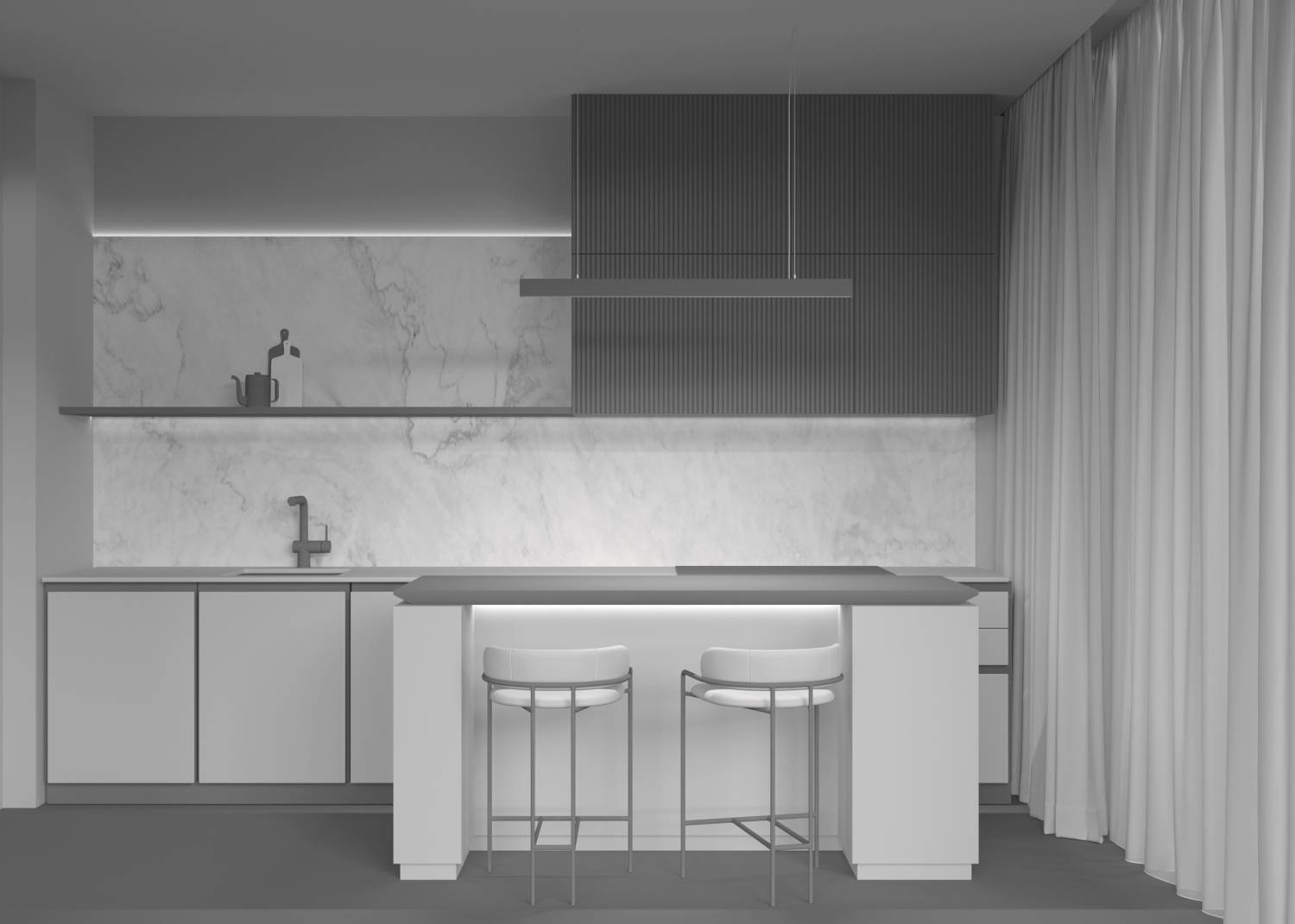 Светильник подвесной Maytoni Vinder P051PL-L40B4K