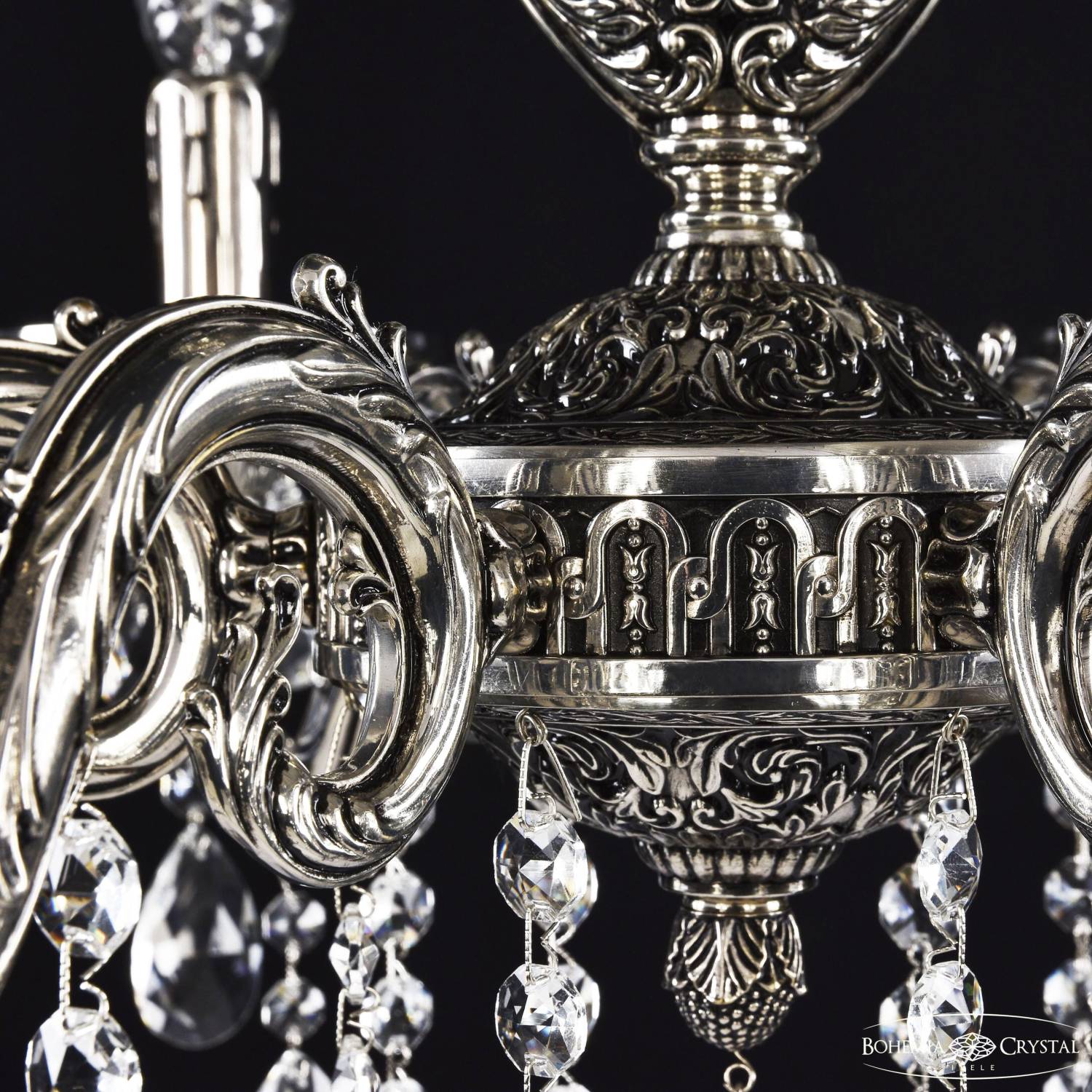 Подвесная хрустальная люстра 7101 Bohemia 71301/6/175 B NB