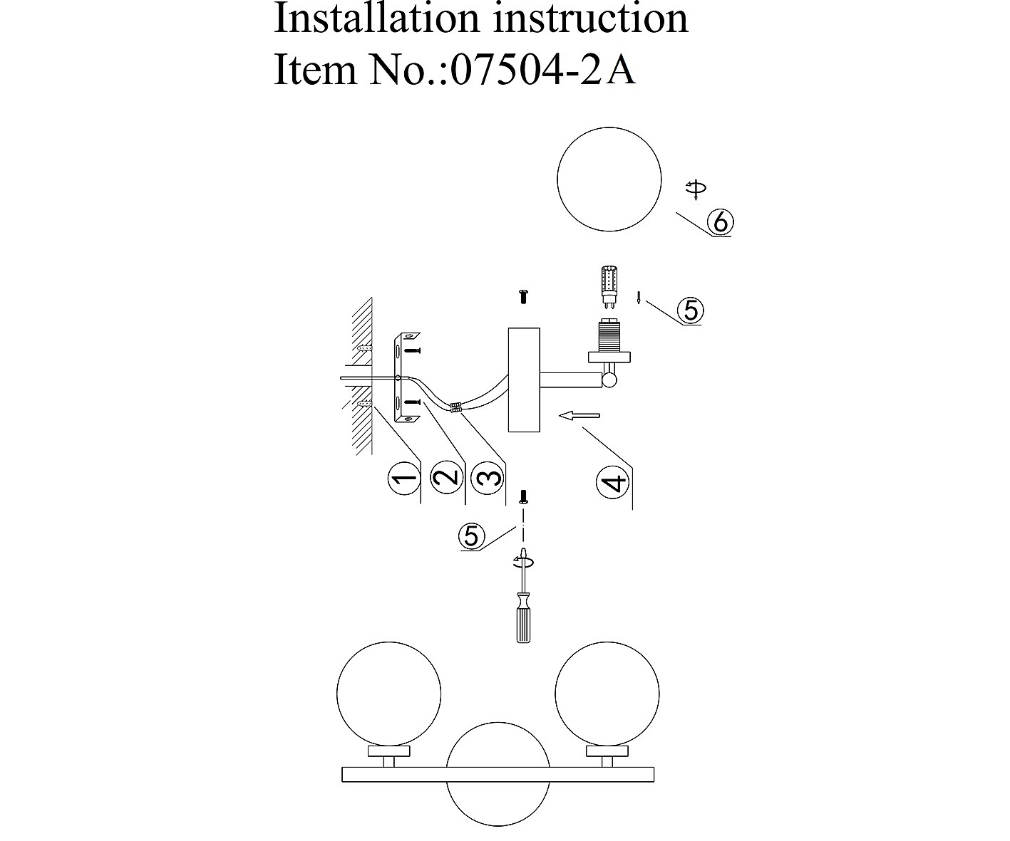 Настенное бра KINK Light Сида 07504-2,20
