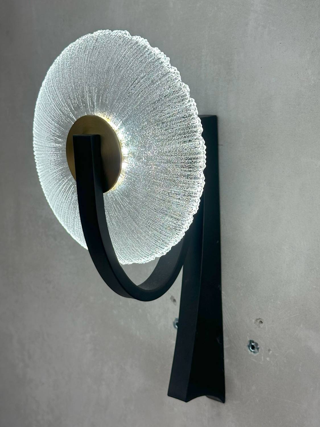 Настенный светильник Delight Collection Wall lamp OB2415-1A sand black