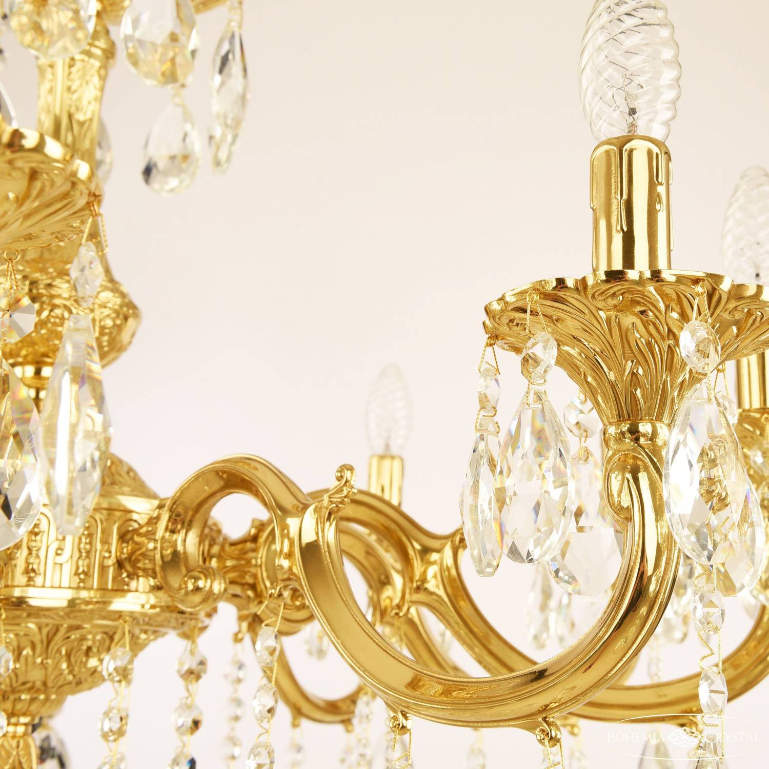 Подвесная хрустальная люстра 7201 Bohemia 72101/10/250 B G