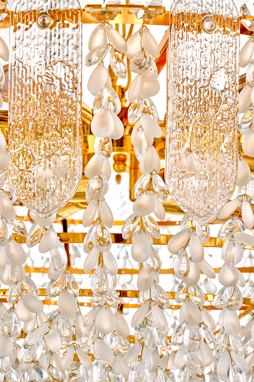 Подвесная люстра LEON Raisin LE6855/600 GD