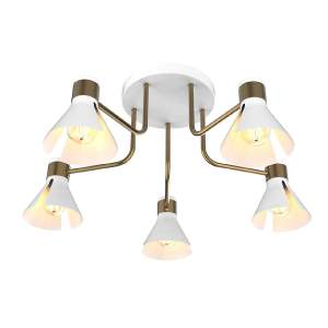 Потолочная люстра IMEX MD.8312-5-S-WH+AB