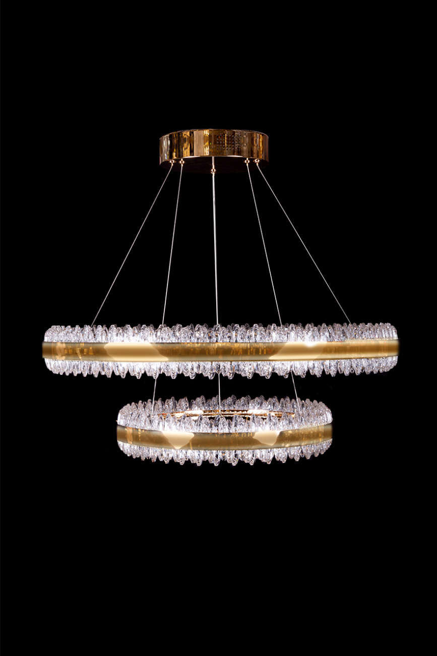 Подвесная люстра LEON Michel LE7720/800-2K Gold