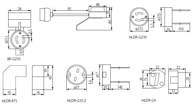 Патрон Kanlux Hldr-Gx5.3 72109