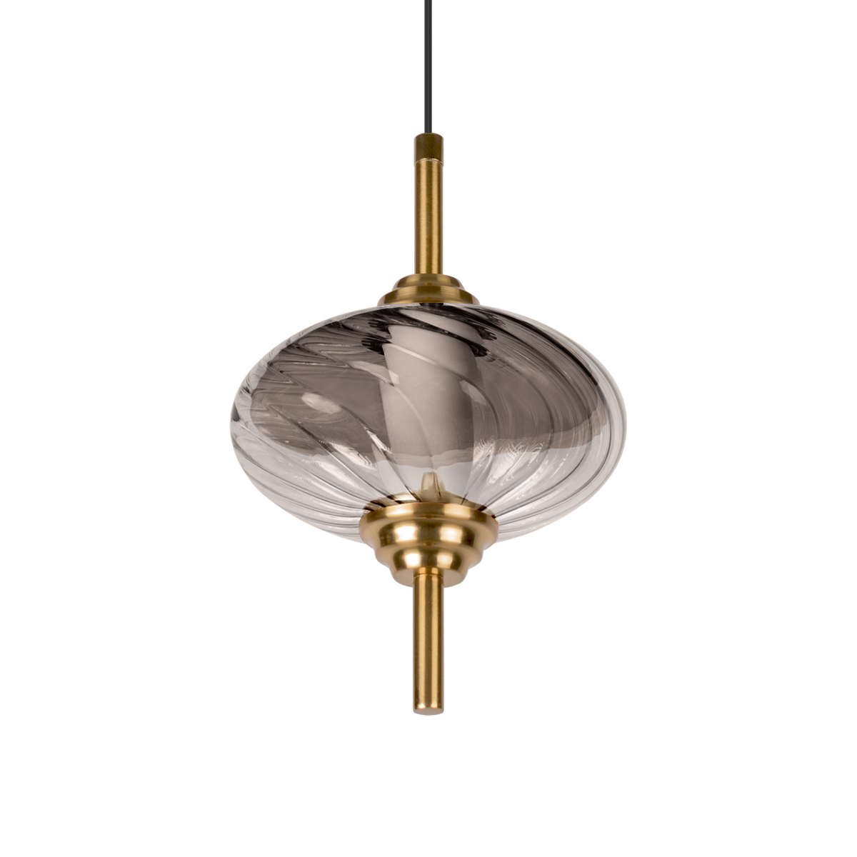 Светильник подвесной Loft It Helix 10421/C Smoke