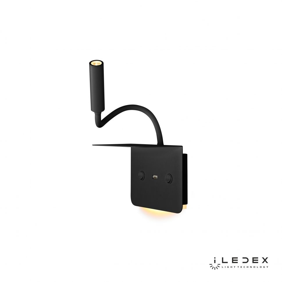 Настенный светильник ILedex Support 7031C BK