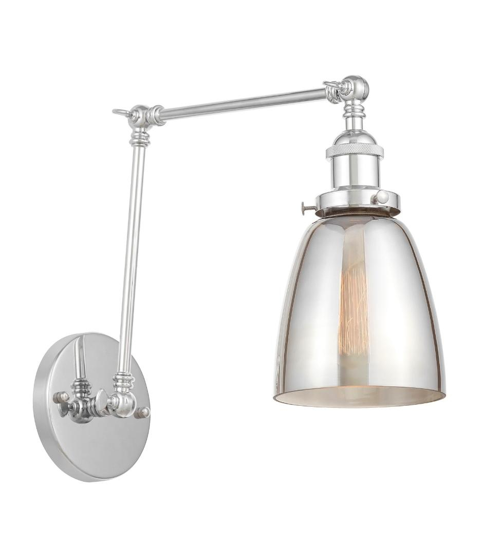 Настенное бра Lumina Deco Fabi LDW 6800-2 CHR+GY Настенное бра Lumina Deco Fabi LDW 6800-2 CHR+GY