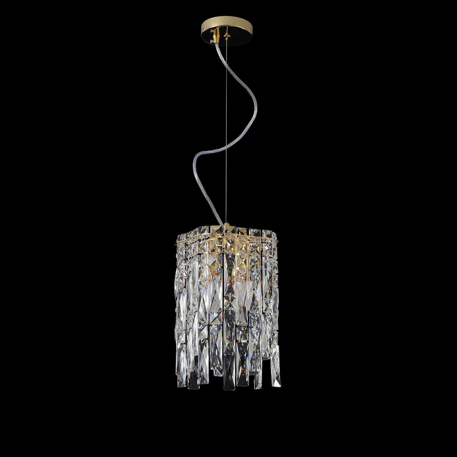 Светильник подвесной Crystal Lux Abril ABRIL SP2 GOLD