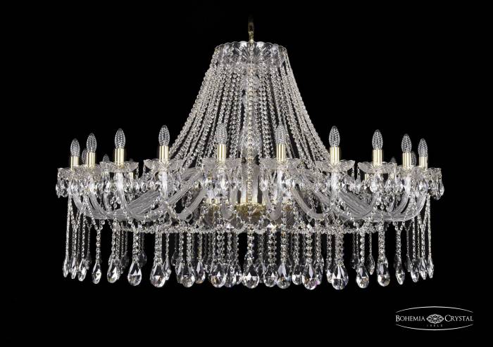 Подвесная хрустальная люстра 1413 Bohemia 1413/24/530 G