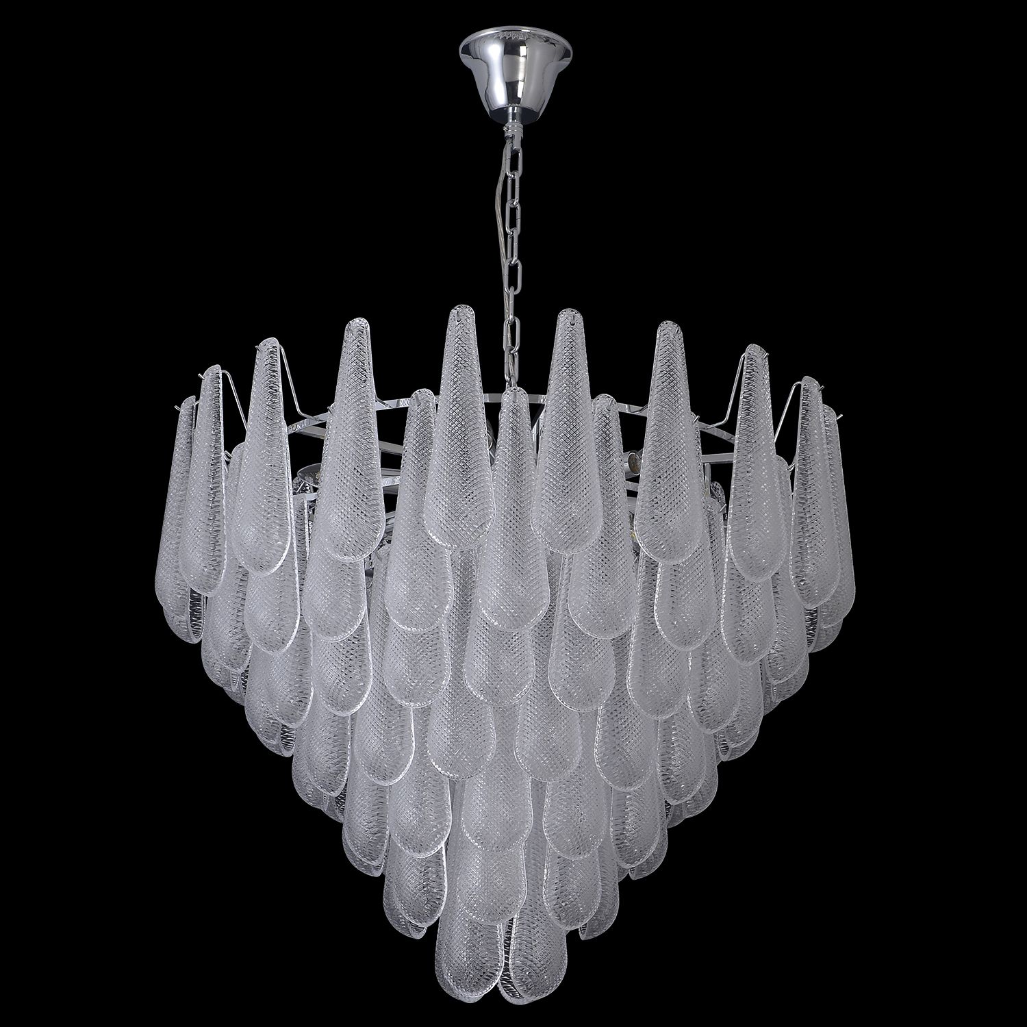 Подвесная люстра Crystal Lux Fontain FONTAIN SP18 CHROME