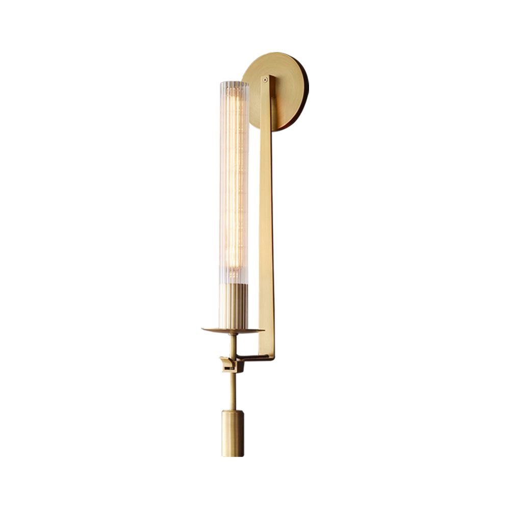 Настенное бра Delight Collection Wall lamp MT8615-1W antique brass