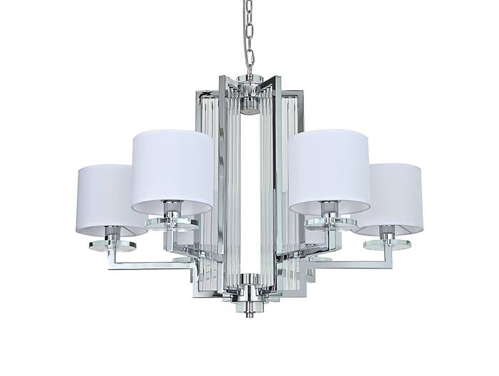 Подвесная люстра Newport 35400 35406+1/C chrome без абажуров Подвесная люстра Newport 35400 35406+1/C chrome без абажуров