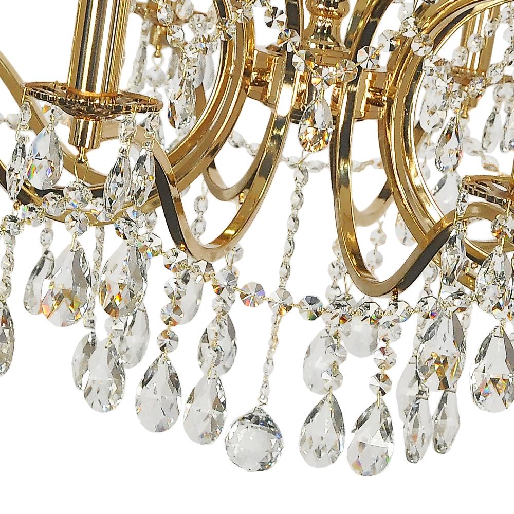 Подвесная хрустальная люстра Pisani Arti Lampadari Pisani E 1.1.10.601 G