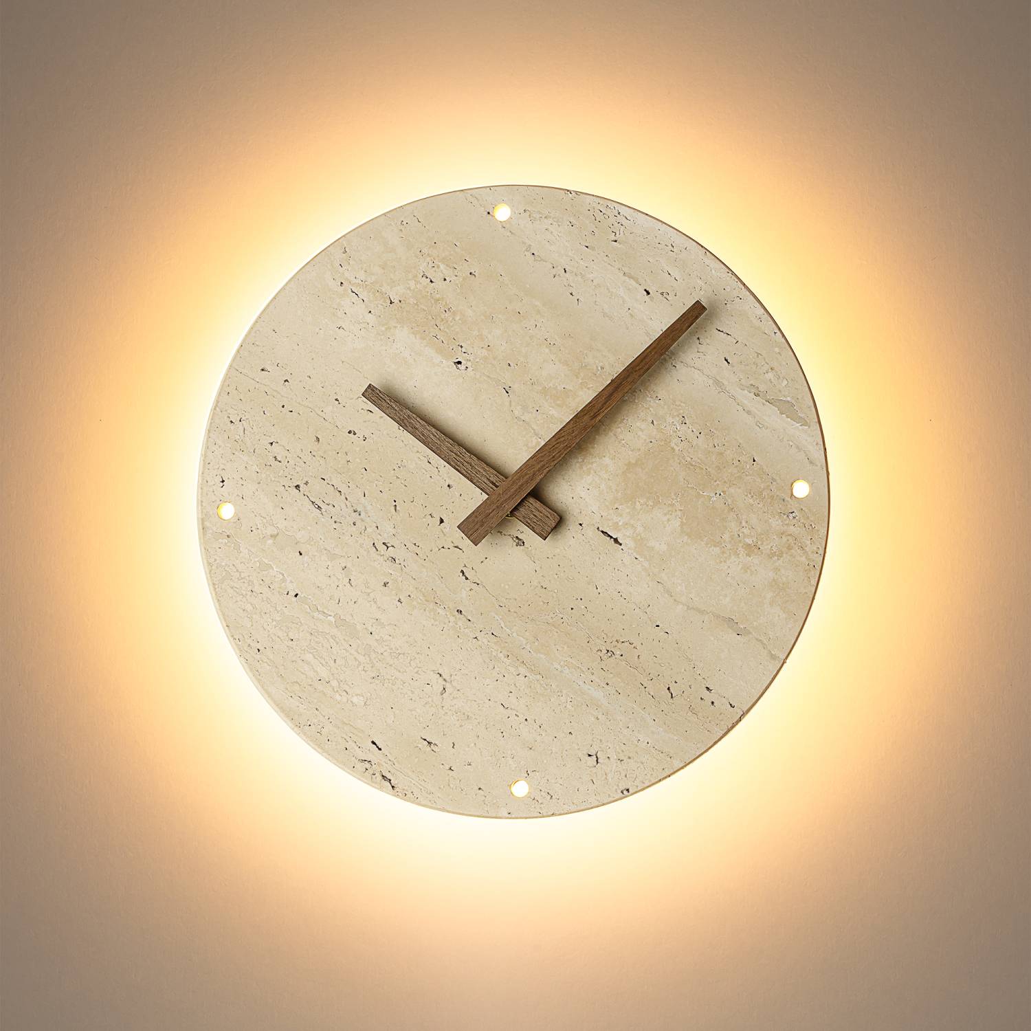 Светильник настенный с часами Citilux Mares CL246015