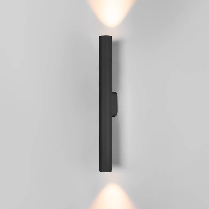 Уличный настенный светильник Elektrostandard langer Langer черный (40124/LED)