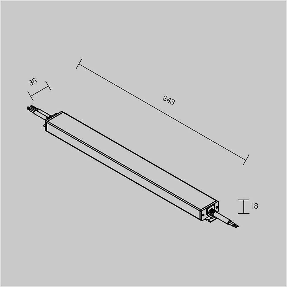 Источник напряжения 24В Dali DT6 150Вт IP 67 Maytoni Источники напряжения DALI 725003 Источник напряжения 24В Dali DT6 150Вт IP 67 Maytoni Источники напряжения DALI 725003