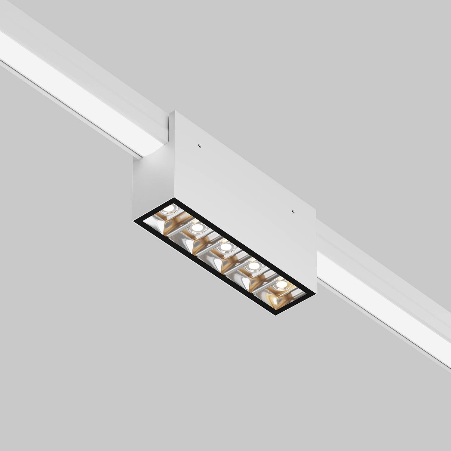 Трековый светильник Maytoni Points O-TR01-2-S-10WW3K Трековый светильник Maytoni Points O-TR01-2-S-10WW3K