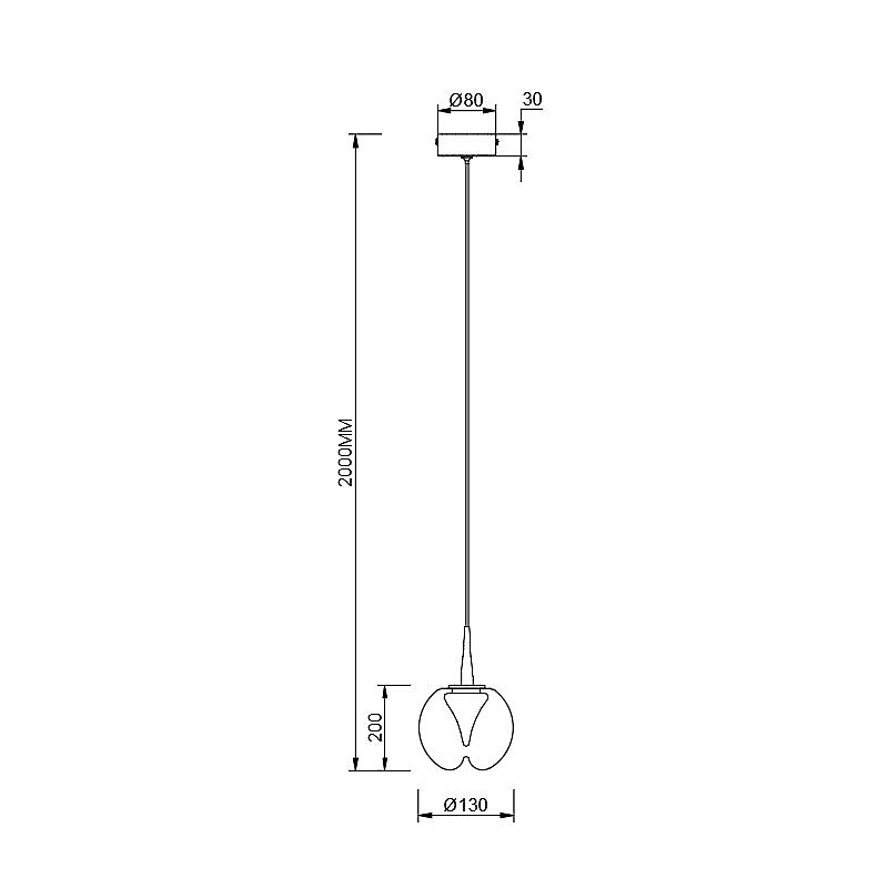 Светильник подвесной Mantra Andromeda 9077