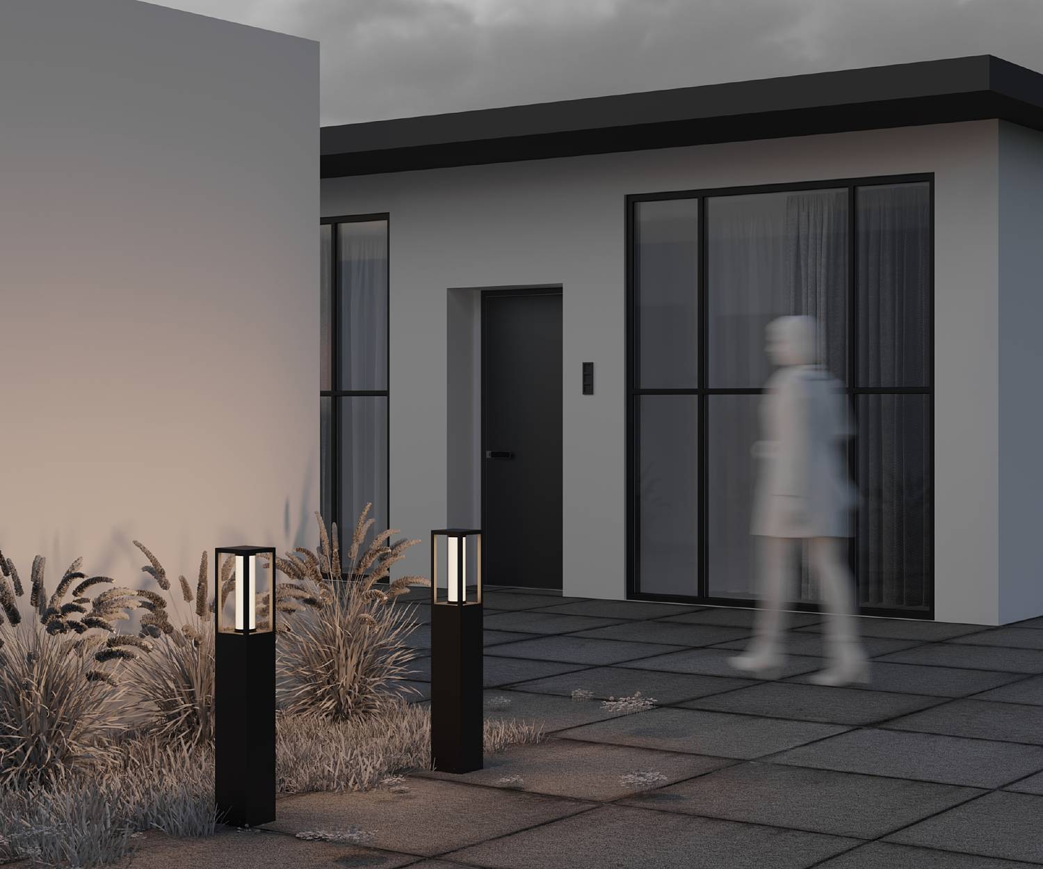 Уличный наземный светильник Maytoni Expo O480FL-L12B3K1